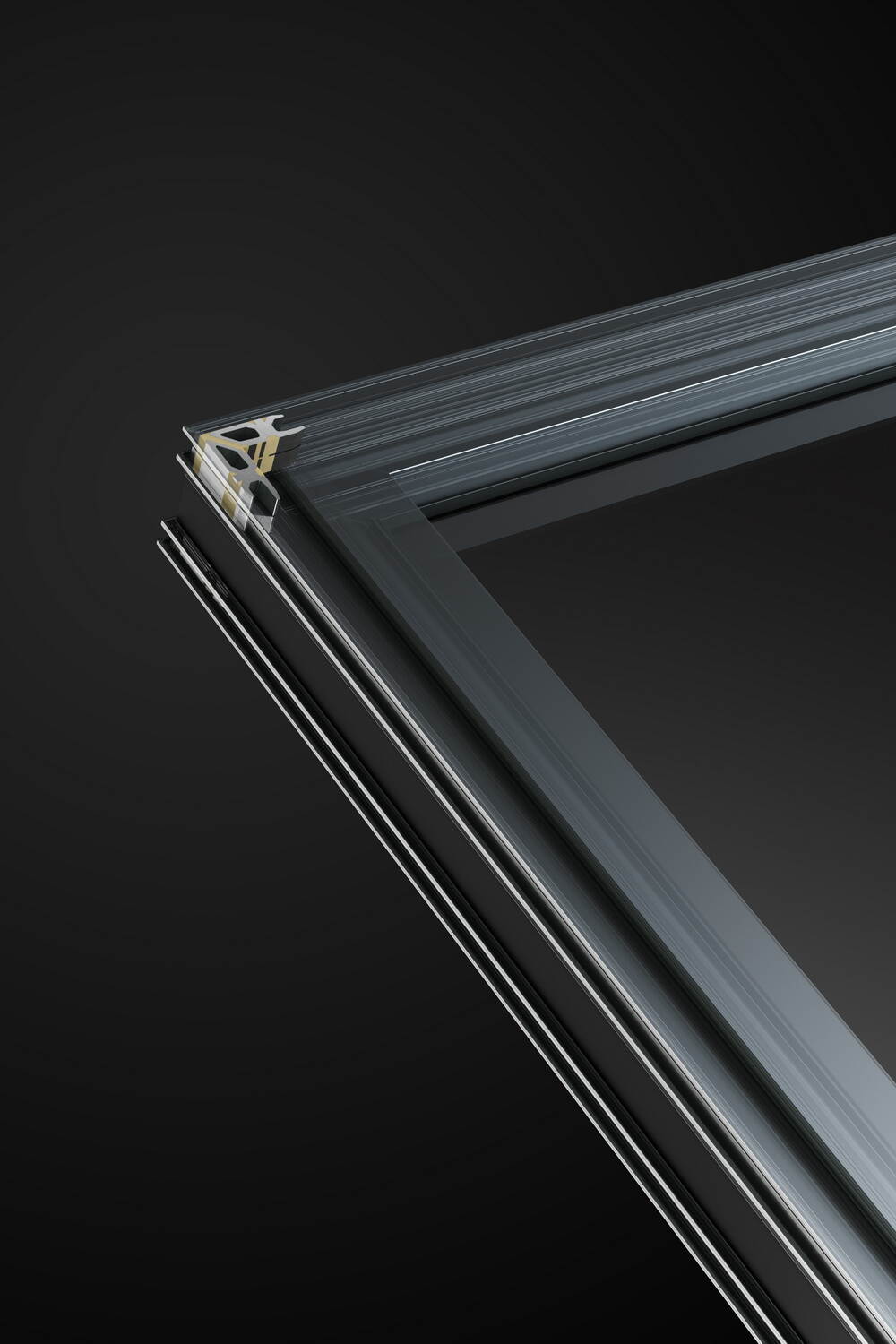 WIS95窄边内开窗-注胶