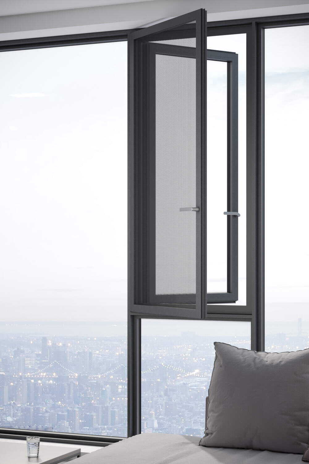 WOY125外开窗纱一体-特写