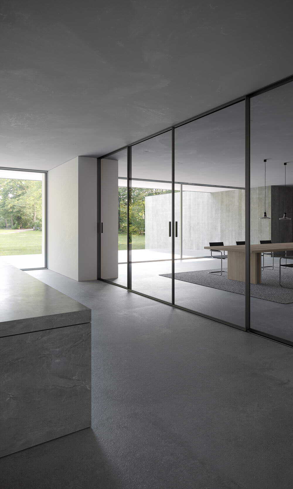 DPS115极窄推拉门