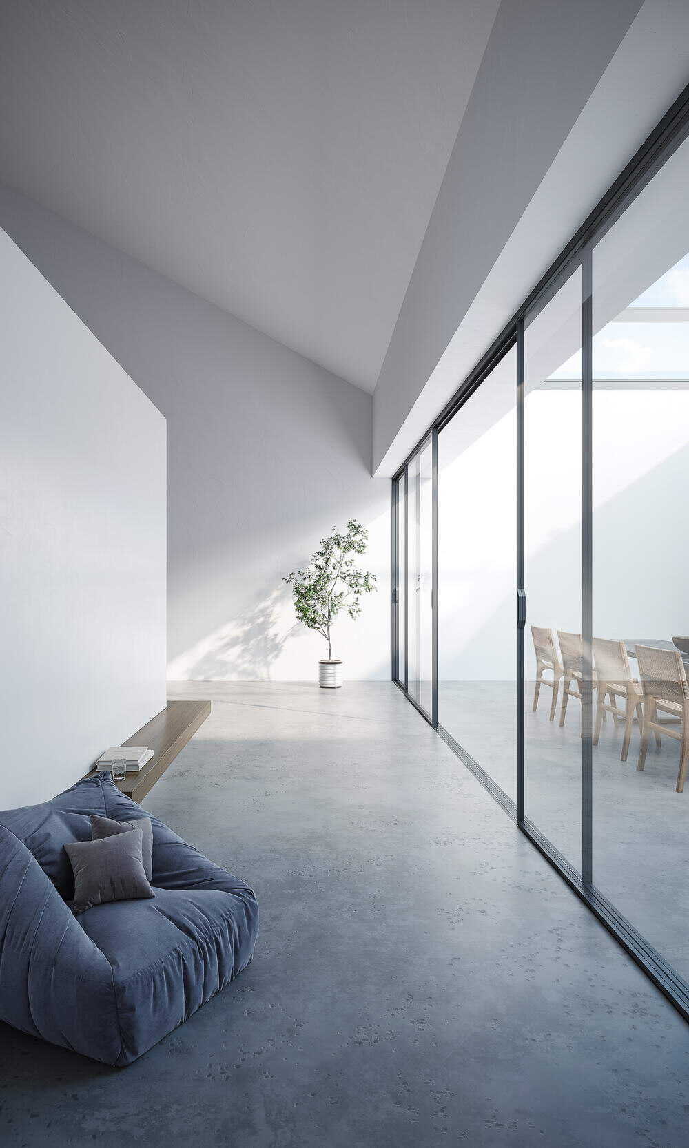 DPS115极窄推拉门