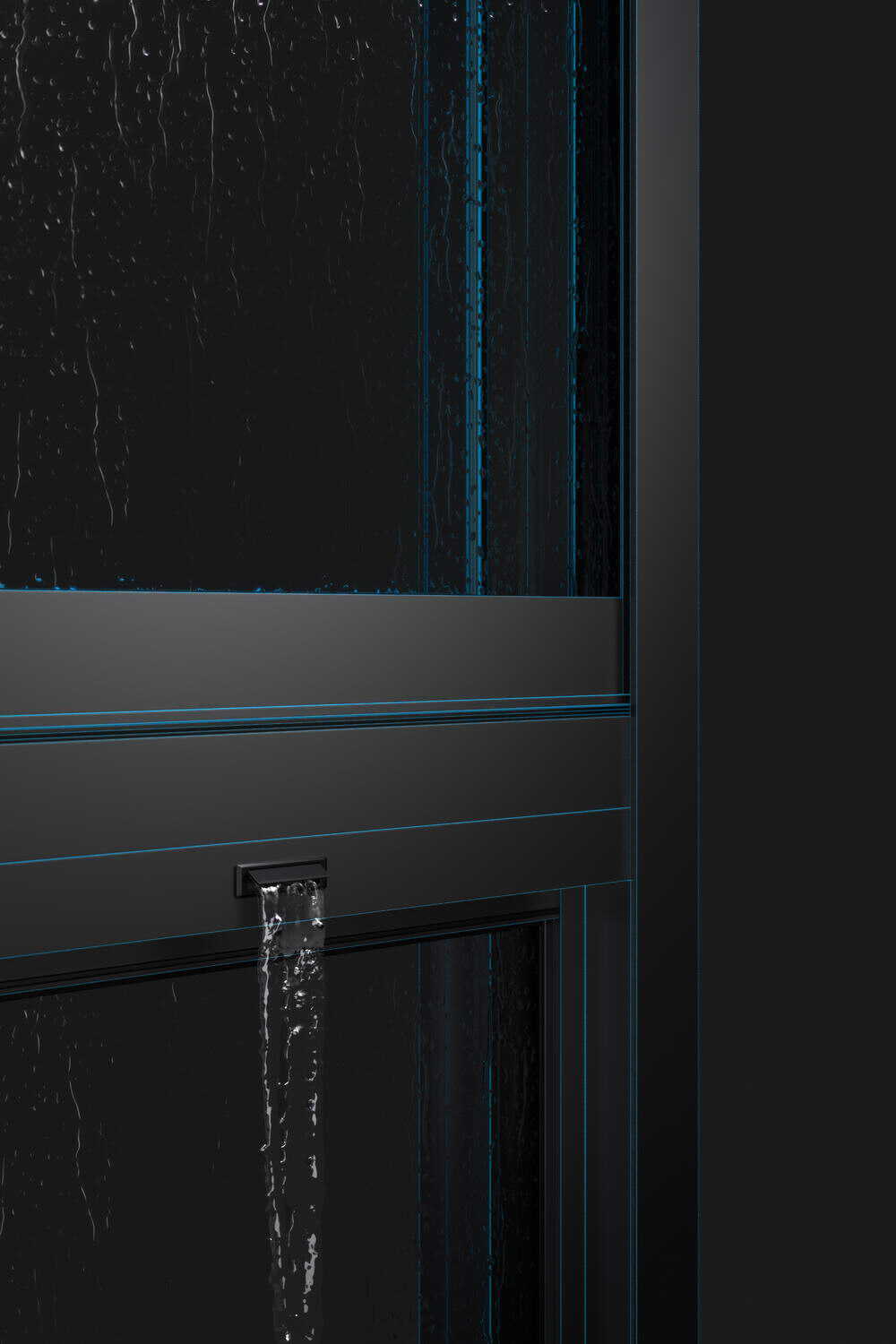 WPY140全景悬浮推拉窗-排水