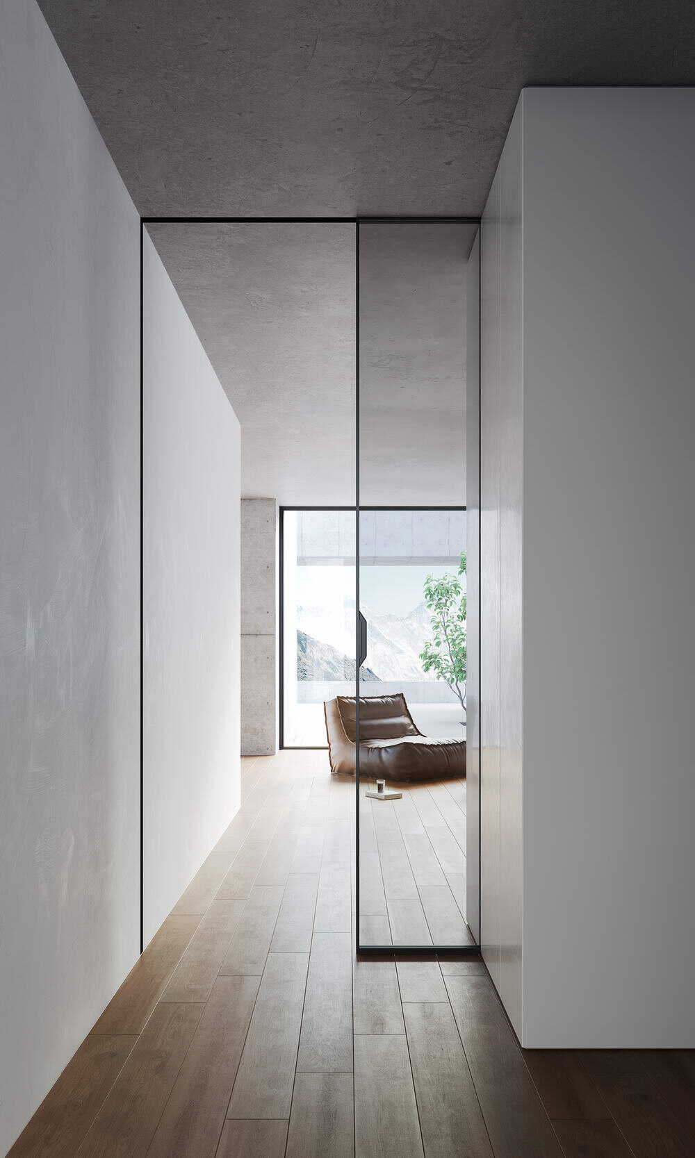 DPS115极窄推拉门