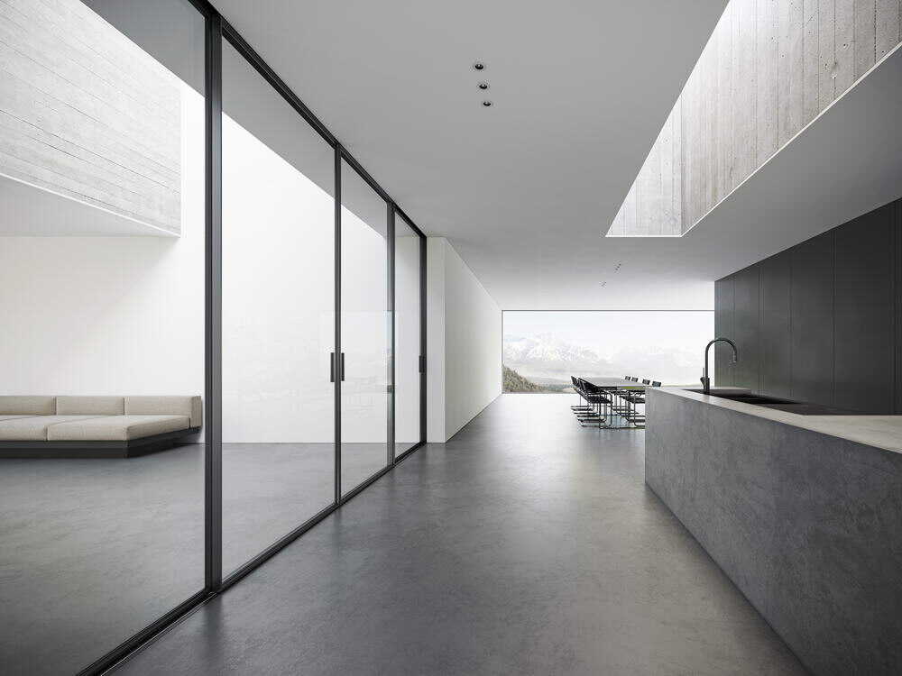 DPS115极窄推拉门